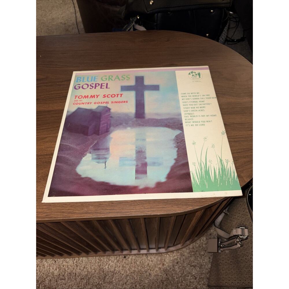 Tommy Scott Blue Grass Gospel Vinyl LP Gospel Country 33 RPM